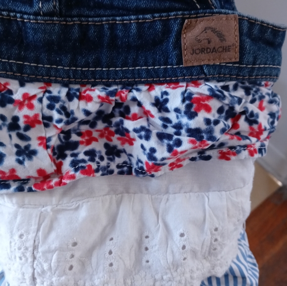 Jordache Bib Overalls Dress Size 4T - Picture 4 of 7